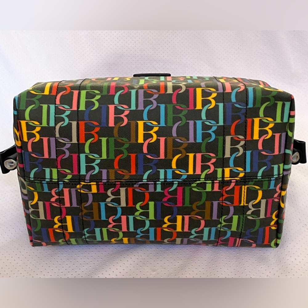 Dooney and Bourke retro scribble duffel(rainbow)HTF - Picture 5 of 14